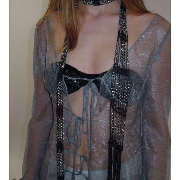 prod sheer organza top - Picture 2 of 6